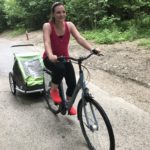 Ein kleiner Eindruck davon, wie ich aussehe, wenn ich todesmutig Fahrrad fahre.© www.ichmachdannmalsport.de/Nina-Carissima Schönrock