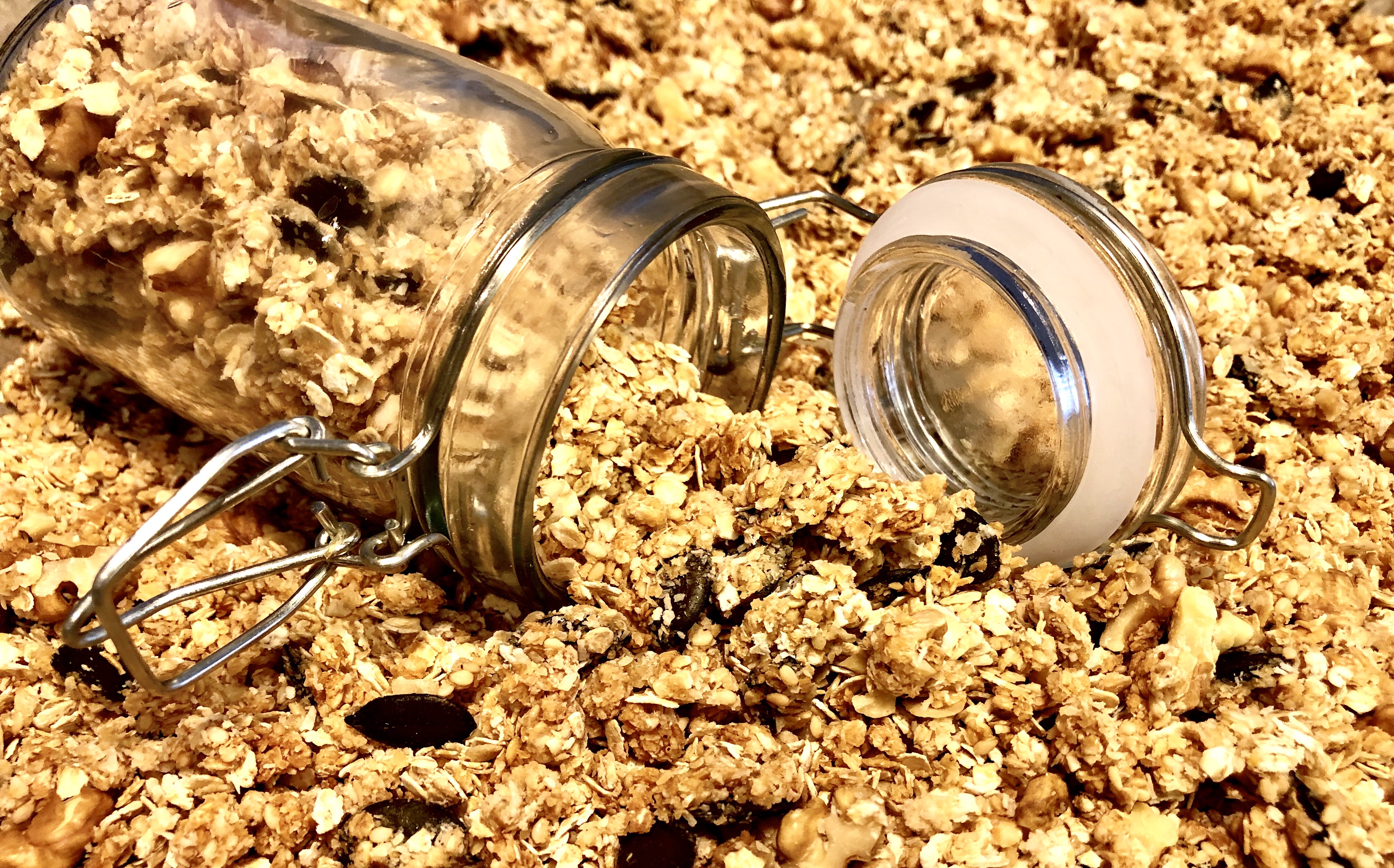 Knuspriges-Granola-selbstgemacht