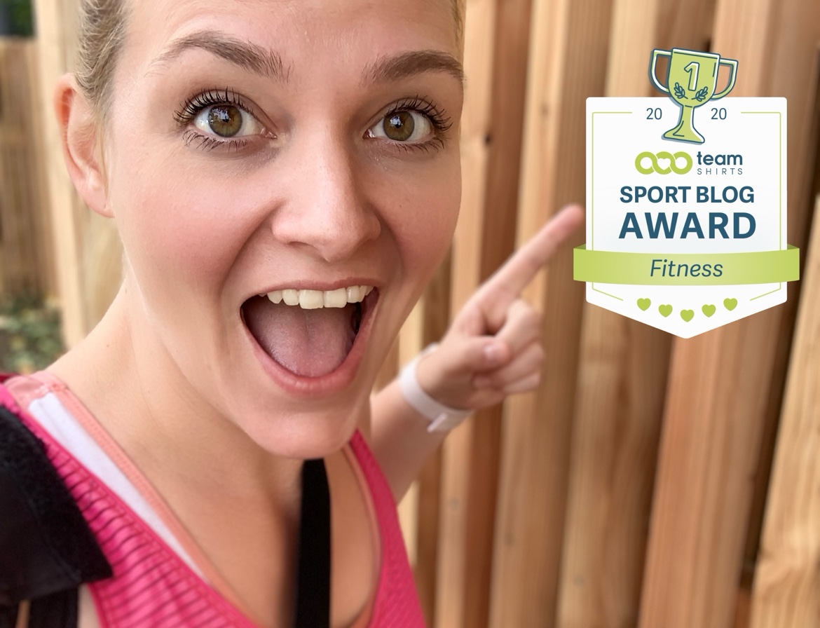 Sport-Blog des Jahres 2020, Nina-Carissima Schönrock, Ich mach dann mal Sport, TeamShirts, Award